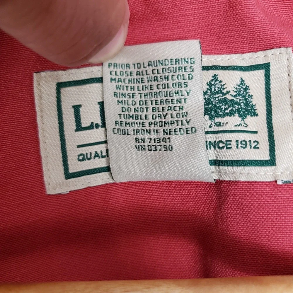 L.L. Bean bean chore